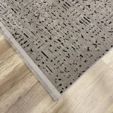 Hoom Rugs Terrace 8211 Kahve Hav Toz Vermez Dekoratif Kilim