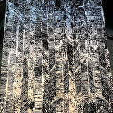 Hoom Rugs Hexige 662 Black Yün & Viskon El Emeği Özel Tezgah Halısı