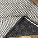 Hoom Rugs Kilim Krem Kaymaz Tabanlı Yıkanabilir Düz Renk Kilim