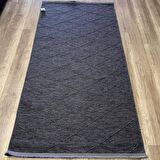 Luxess Halı Galata 1061 Antrasit Dekoratif  Yıkanabilir Kilim