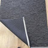 Luxess Halı Galata 1061 Antrasit Dekoratif  Yıkanabilir Kilim
