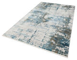 Eko Halı Fresco FS01 Beige Blue Modern Salon Halısı