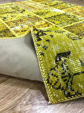Hoom Rugs Patchwork Sarı KB El Dokuma Kilim