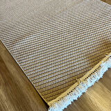 Hoom Rugs Dizayn 1063 Vizon Yumuşak Dokulu Desensiz İskandinav Halı