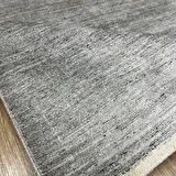 Elexus Halı Ruby 2486 Koyu Gri Düz Kırçıllı Salon Halısı