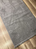 Hoom Rugs Prag 9210 Koyu Gri Modern Makina Halısı