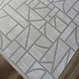 Hoom Rugs Grandy 5212 Krem Kaymaz Pamuk Taban Modern Halı