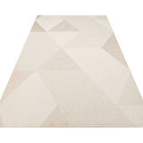 Mono 03 Beıge Kaymaz Tabanlı Kilim