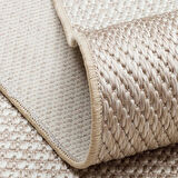 Mono 03 Beıge Kaymaz Tabanlı Kilim