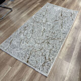 Hoom Rugs  Ares 1139 Vizon Modern Düz Desen Pamuk Taban Halı