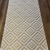 Hoom Rugs Design 1089 Krem Yumuşak Dokulu İskandinav Halı