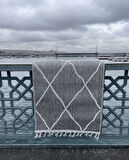 Eko Halı Soho SH 02 Grey Hav Toz Vermez Hasır Dokuma Modern Makine Halısı