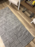 Hoom Rugs Prag 9210 Gri Modern Makina Halısı