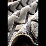 Hoom Rugs Indus 8007 Gri İskandinav Halı