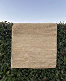 Eko Halı Flatweave Choti Cream Dekoratif Jüt Kilim