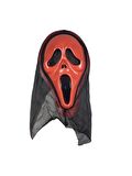 CADILAR BAYRAMI HALLOWEEN KIRMIZI EKONOMİK ÇIĞLIK MASKE