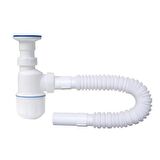 SFN04 Körüklü Tahliye Taslı Lavabo Sifonu (Ø32)