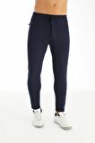 Crozwise 2192-01 Beden L Lacivert Ottoman Dar Paça Erkek Spor Pantolon