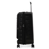 ÇÇS 5238 Lüx Orta Boy Valiz Siyah