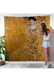 Gustav Klimt Adele Bloch'un Altın Kadın Duvar Örtüsü-8324