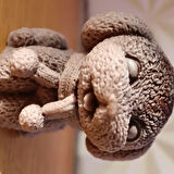 Uretti - Ayşe 7362 - El Yapımı Sevimli Köpek Mum - 8 x 8 cm