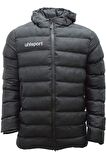 Uhlsport Erkek Siyah free Kapşonlu Kaban 1101758