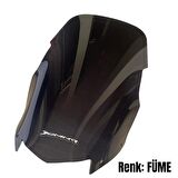 Bajaj Dominar 250 / 400 2017-2024 Uyumlu Uzun Ön Cam Füme