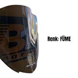 Bajaj Dominar 250 / 400 2017-2024 Uyumlu Kısa Ön Cam Füme