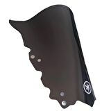 Yamaha R25 2015-2018 Uyumlu Ön Cam Siyah