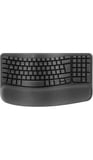 Logitech 920-012311 Wave Keys Kablosuz Türkçe Q Klavye Bluetooth Bağlantı İle Ev Ofis Kullanımı İçin