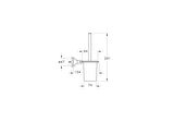 VitrA Base 400 A44125 Tuvalet Fırçalığı, Krom