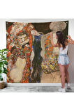 Gustav Klimt - Die Braut Unvollende Duvar Örtüsü-8339
