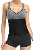 Unisex Neopren Terletme Kemeri Termal Sauna Kemer Bel Korsesi Göbek Spor Kemeri