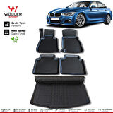 Bmw F30 Paspas Bagaj Havuzu 3 Serisi 2012 2019 Arası 3D Wöller Ultraflex Set