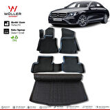 Mercedes E W213 Paspas Bagaj Havuzu 2014 2021 Arası 3D Wöller Ultraflex Set
