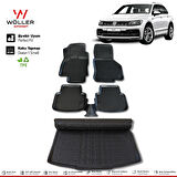 Volkswagen Tiguan Paspas Bagaj Havuzu 2016 2022 3D Wöller Ultraflex Set