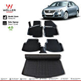 Vw Passat B6 Paspas Bagaj Havuzu 2005 2010 Arası 3D Wöller Ultraflex Set