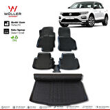 Vw T-Roc Paspas Bagaj Havuzu 2016 2022 Arası 3D Wöller Ultraflex Set