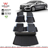 Mercedes CLA Paspas Bagaj Havuzu 2013 2018 Arası 3D Wöller Ultraflex Set