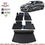 Egea Paspas Bagaj Havuzu Set Hatchback 2015 2022 Arası 3D Wöller Ultraflex Set