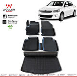 Citroen C Elysee Paspas Bagaj Havuzu 2012 2022 Arası 3d Havuzlu Wöller