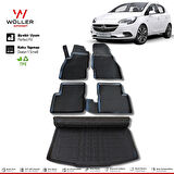 Opel Corsa E Paspas Bagaj Havuzu 2014 2019 Arası 3d Havuzlu Wöller