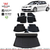 Volkswagen Golf 5 Paspas Bagaj Havuzu 2004 2008 Arası 3d Havuzlu Wöller