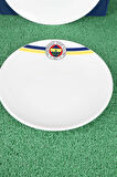 DEKOMUS İLE LİSANSLI FENERBAHÇE 6 KİŞİLİK PASTA TABAĞI SETİ