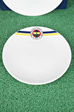 DEKOMUS İLE LİSANSLI FENERBAHÇE 6 KİŞİLİK PASTA TABAĞI SETİ