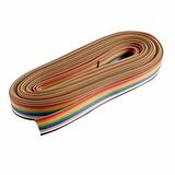 10 Pin Bant Flat Kablo 0.22 mm 1 metre