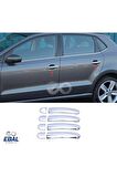 VW Polo Krom Kapı Kolu Seti 4 kapı 2008-2017 Arası P. Çelik