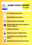 15 Kg Hobby Epoxy Smart/ Şeffaf Epoksi Reçine Ince Döküm