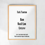 Premium Ham Masif Çam Çerçeve - 3mm MDF Arkalık - 500 Mikron Kırılmaz Şeffaf PVC Ön Koruma - Şık ve Dayanıklı Duvar Masif Ahşap Çerçevesi