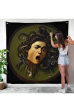 Caravaggio - Medusa Duvar Örtüsü-8350